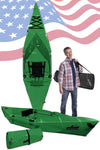 Tucktec Pro Folding Kayak | Foldable, Portable Kayak | Hard-Shell | 2-minute Set-up