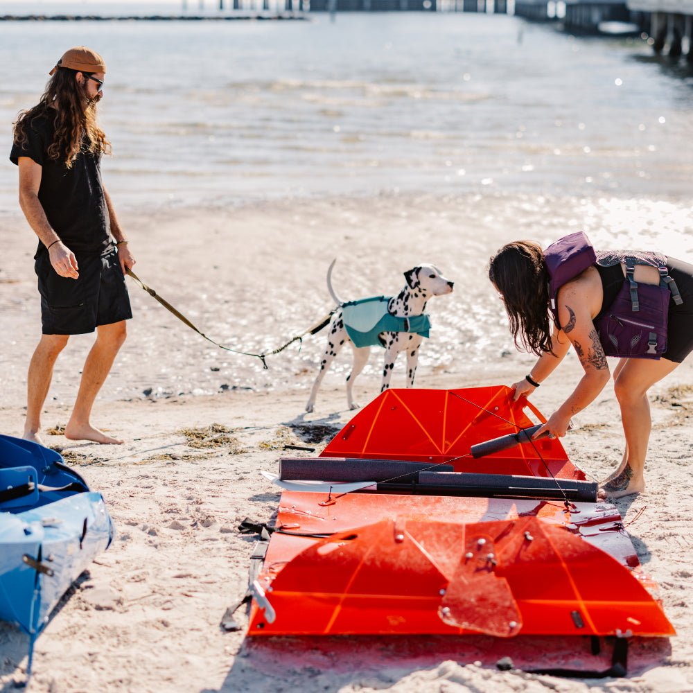 Tucktec Pro Folding Kayak | Foldable, Portable Kayak | Hard-Shell | 2-minute Set-up